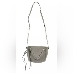 She+Lo Leather Shoulder Chain Crossbody Bag